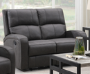 Samson 2 Seater Manual Recliner Sofa - Grey