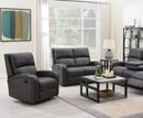 Samson 3+2+1 Seater Manual Recliner Sofa Set - Grey