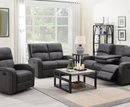 Samson 3+2+1 Seater Manual Recliner Sofa Set - Grey