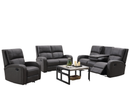 Samson 3+1+1 Seater Manual Recliner Sofa - Grey