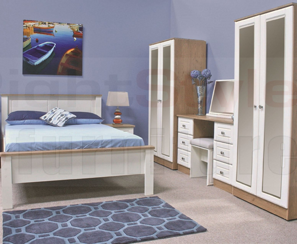 Shannon Dressing Table Single Pedestal