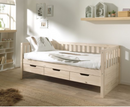 Sleepz Captain Bed with Drawers - Milky Pine