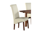 Sophie D/Chair Cream with Acacia Legs
