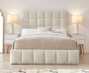 Starla 4ft6 Double Ottoman Bed Frame - Ivory