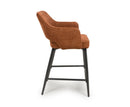 Ted Counter Chair - Rust
