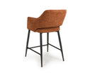 Ted Counter Chair - Rust