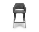 Ted Bar Stool - Dark Grey