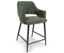 Ted Counter Chair - Green