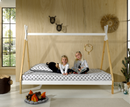 Tipi Bed 90x200cm without gate - White