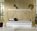 Tipi Bed 90x200cm without gate - White