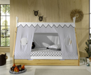 Tipi Bed 90x200cm without gate - White
