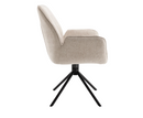 Treve Swivel Dining Chair - Beige