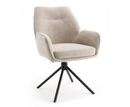 Treve Swivel Dining Chair - Beige
