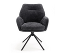 Treve Swivel Dining Chair - Grey