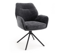 Treve Swivel Dining Chair - Grey