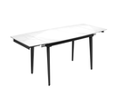 Verdi 1.2m Extending Dining Table - Glossy White