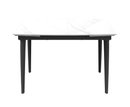 Verdi 1.2m Extending Dining Table - Glossy White