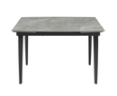 Verdi 1.2m Extending Dining Table - Matt Grey