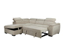 Verity LHF Sofa Bed - Beige