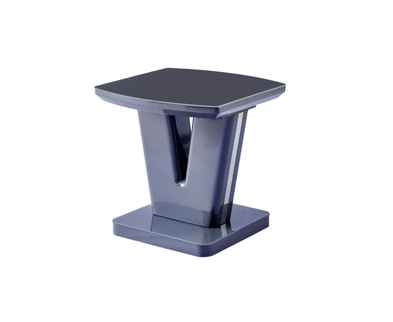 Vincenza Lamp Table - Dark Grey
