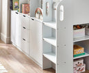 Vision Mid Sleeper Bed - White