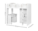 Vision Highsleeper Bed - White