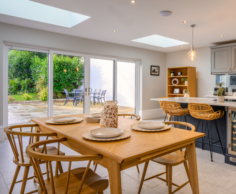 Bronwyn 1.5m Fixed Dining Table - Light Oak