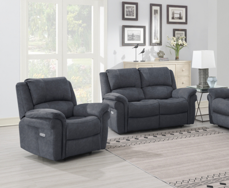 Willow 2 Seater Electric Sofa - Grey