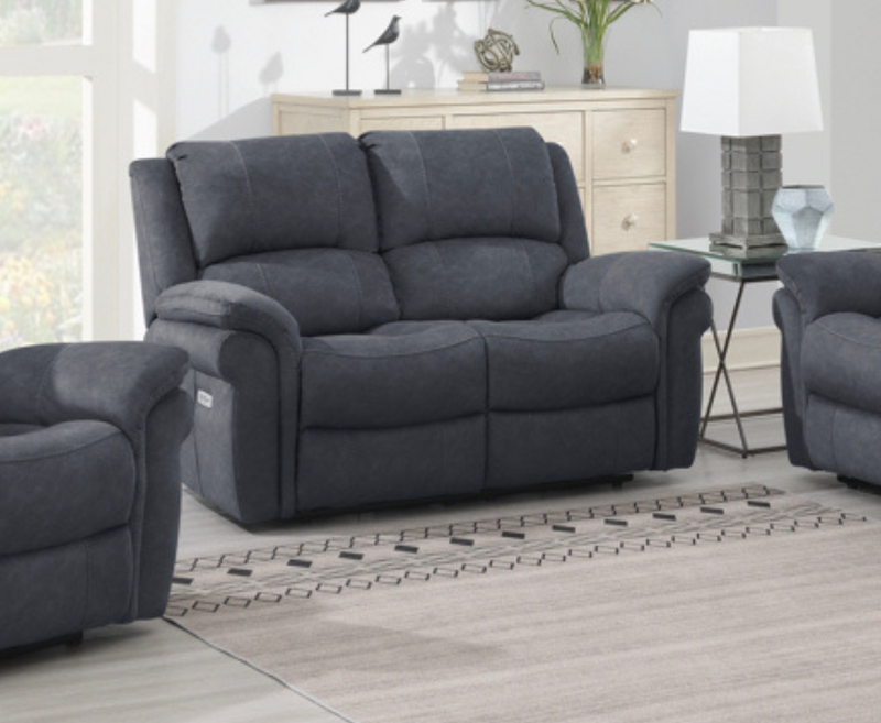 Willow 2+1+1 Seater Electric Sofa Set - Grey