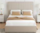 Willa 5ft Kingsize Ottoman Bed Frame - Beige