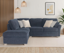 Winter Corner Group Sofa - Navy