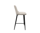 Zara Fabric Bar Stool - Ivory