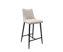 Zara Fabric Bar Stool - Ivory