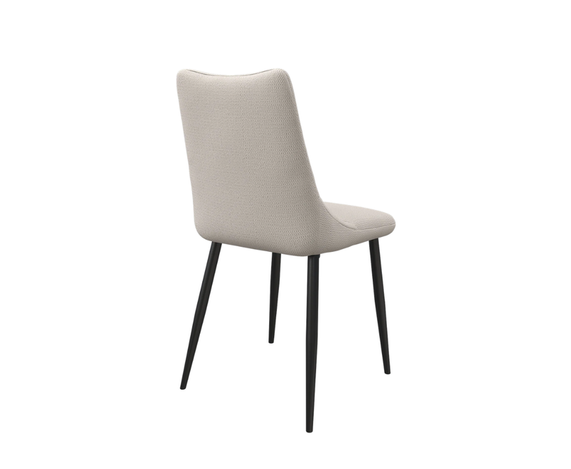 Zara Fabric Dining Chair - Ivory