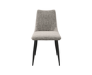 Zara Fabric Dining Chair - Light Grey