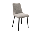 Zara Fabric Dining Chair - Light Grey