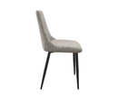 Zara Fabric Dining Chair - Light Grey