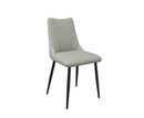 Zara Leather Dining Chair - Taupe