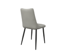 Zara Leather Dining Chair - Taupe