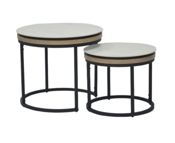 Zari Nest of Tables - Sintered Stone