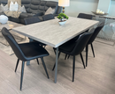 Anton 1.6M Extending Dining Table - Light Grey
