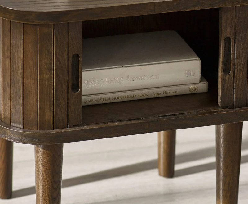 Arya Side Table - Walnut Oak