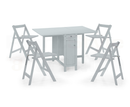 Ashbury Dining Set - Light Grey