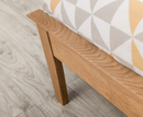 Bolton 4ft6 Shaker Bed Frame - Oak
