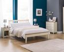 Bolton Shaker Ivory/Oak 1 Drawer Bedside