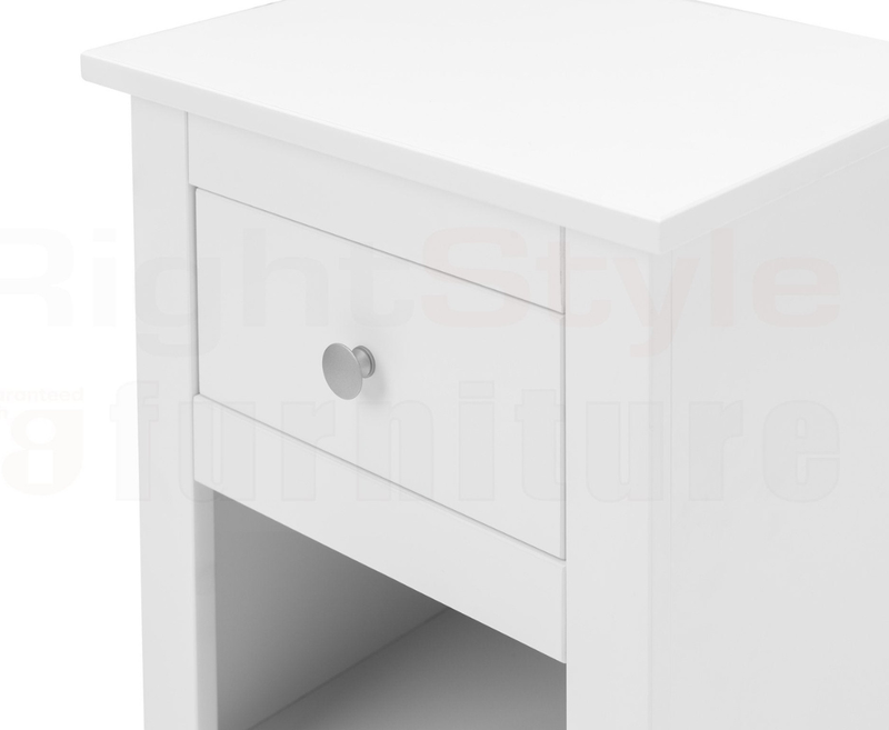 Bradley Bedside - Surf White