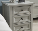 Maine 3 Drawer Bedside - Dove Grey