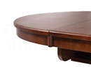 Bishop Round To Oval Table - Mahogany