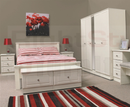 Boyne 2 Door Robe with Shelves and Mirror