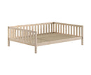 Dally House Bed 140 × 200 cm - Natural